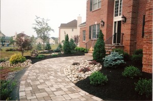 paver walkways, brick walkways, natural stone walkways